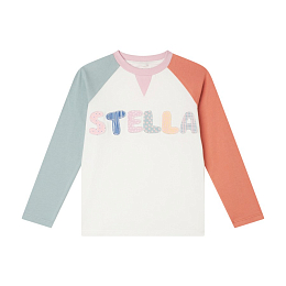 Лонгслив Logo Graphic Embroidered от бренда Stella McCartney kids