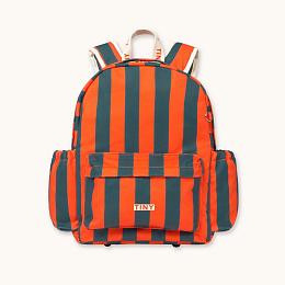 Рюкзак RED-BLUE STRIPES от бренда Tinycottons