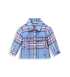 Рубашка голубого цвета в клетку от бренда Original Marines