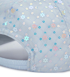 Бейсболка с пайетками blue от бренда Original Marines