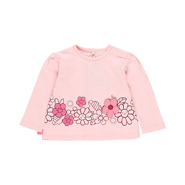 Лонгслив и леггины Pink flowers от бренда Boboli