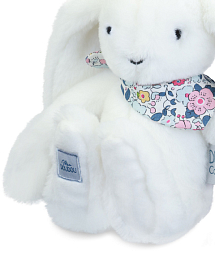 Зайчик белый 25 см от бренда Doudou et Compagnie
