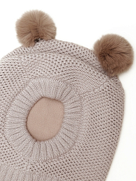 Балаклава Momla creme beige от бренда Peppihat