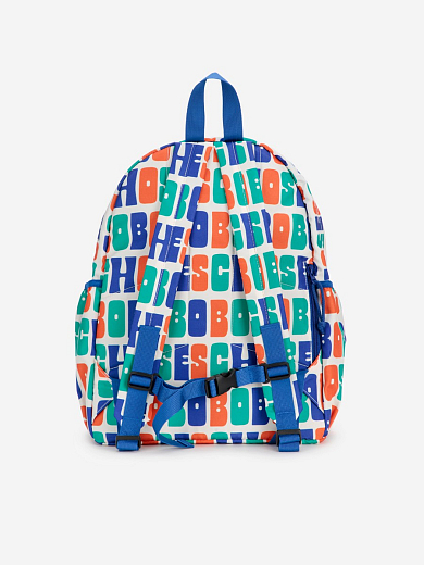 Рюкзак Multicolor Letters от бренда Bobo Choses