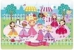 Пазлы «Принцессы на катке» от бренда Apli Kids
