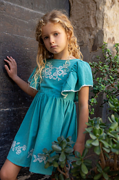 Платье Coco Emerald Green от бренда C'ERA UNA VOLTA