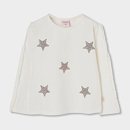 Лонгслив Silver Stars от бренда Boboli