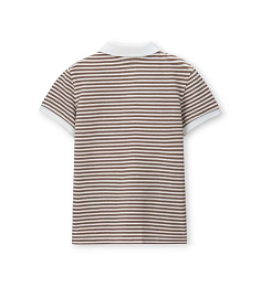 Поло бежевая полоска от бренда Original Marines