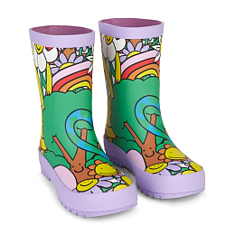 Сапоги Lilac Earth Friends от бренда Stella McCartney kids