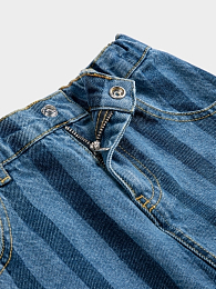 Юбка Pickles The Dog Striped denim от бренда Bobo Choses