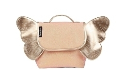 Портфель Papillon mini с крылышками коралловый от бренда Caramel et Cie