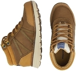 Ботинки коричневые с деталями от бренда Mayoral