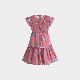 Платье Ester Pink Flowers от бренда C'ERA UNA VOLTA