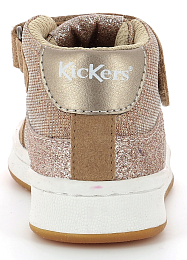 Кеды HIGH SNEAKERS BEIGE GLITTER от бренда KicKers