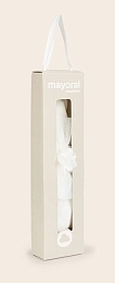 Повязка с цветком молочного цвета от бренда Mayoral