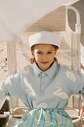 Джемпер Sky Swan от бренда Tinycottons