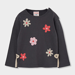 Лонгслив Flora print от бренда Boboli