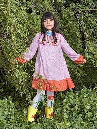 Платье Farmyard Applique от бренда Stella McCartney kids