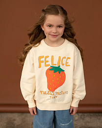 Свитшот Strawberry от бренда Tinycottons