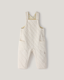 Полукомбинезон из фактурной ткани с подкладом от бренда Anna Leon