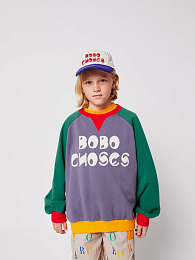Свитшот Color Block от бренда Bobo Choses