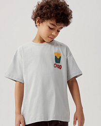 Футболка French Fries от бренда CHOOCHOO Серый