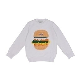 Джемпер Veggie Burger Knit от бренда Stella McCartney kids