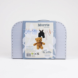 Мишка "Моррис и чемоданчик" от бренда Egmont Toys