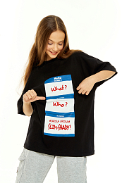 Футболка Black My Name Is от бренда Stormies Черный