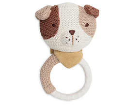 Прорезыватель силиконовый Собачка Мик от бренда Jollein