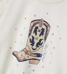 Свитшот с принтом казаков от бренда Original Marines