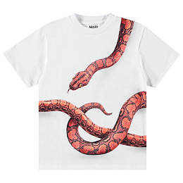 Футболка Rubin Red Snake от бренда MOLO Белый