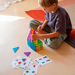 Магнитный конструктор 18 деталей от бренда Apli Kids