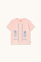 Футболка Roses and Diamonds от бренда Tinycottons Розовый