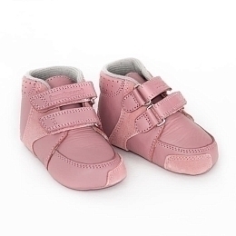 Кеды розовые для малышей Velcro от бренда Bundgaard
