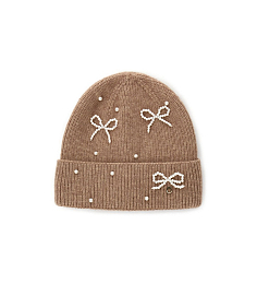 Шапка с бантами из жемчужин от бренда Original Marines