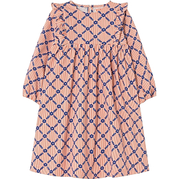 Платье FLOWER GRID от бренда Tinycottons