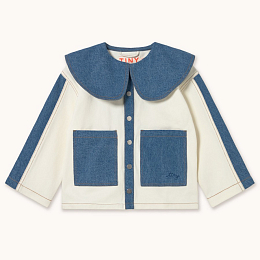 Куртка denim Color block от бренда Tinycottons