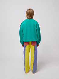 Джинсы Color block от бренда Bobo Choses