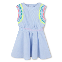 Платье Embroidery Blue Stripes  от бренда Billieblush