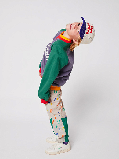 Свитшот Color Block от бренда Bobo Choses
