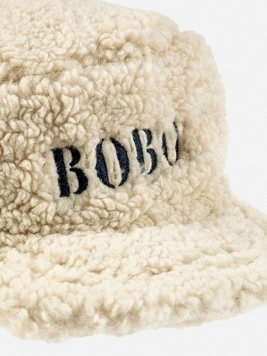 Утепленная кепка Bobo sheepskin от бренда Bobo Choses