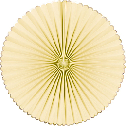 Декоративные круги Желтая пастель и золото 3 шт от бренда Tim & Puce Factory