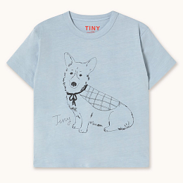 Футболка CORGI от бренда Tinycottons Голубой