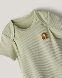 Набор боди в рубчик с коротким рукавом от бренда Anna Leon