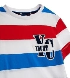 Футболка Yacht полосатая от бренда Original Marines Разноцветный