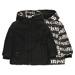 Куртка двусторонняя Letter print от бренда Boboli