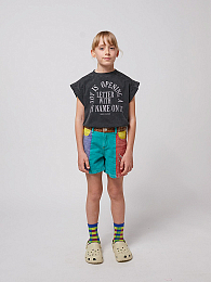 Шорты Color block от бренда Bobo Choses
