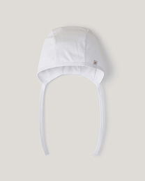 Набор чепчиков пыльная роза и белого цвета от бренда Anna Leon