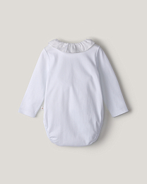 Набор боди с воротником розового и белого цвета от бренда Anna Leon